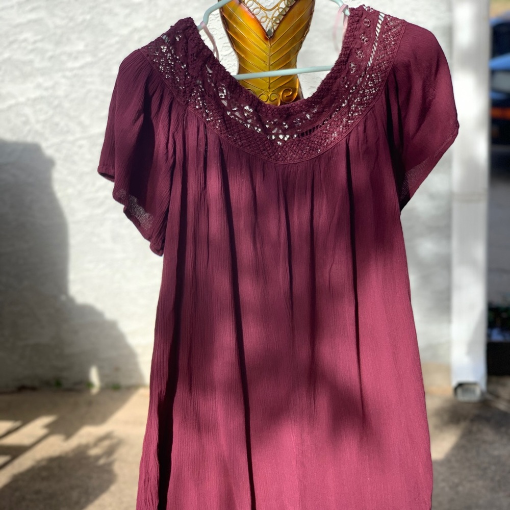 Off the shoulder dress